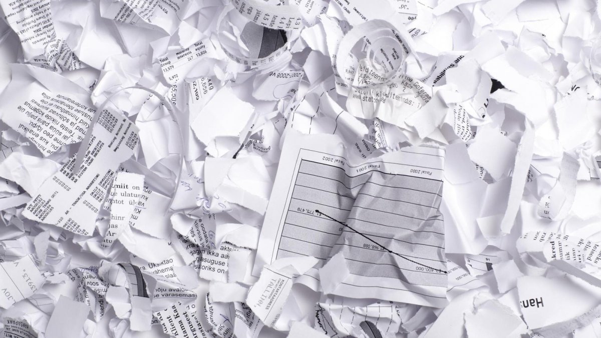 Бумага мусор