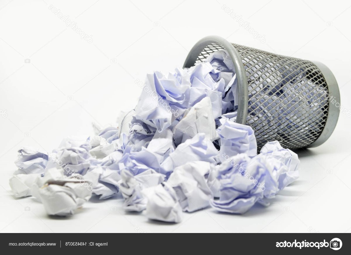 Отходы вощеной бумаги