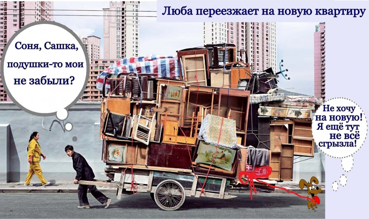 Девушка в коробке