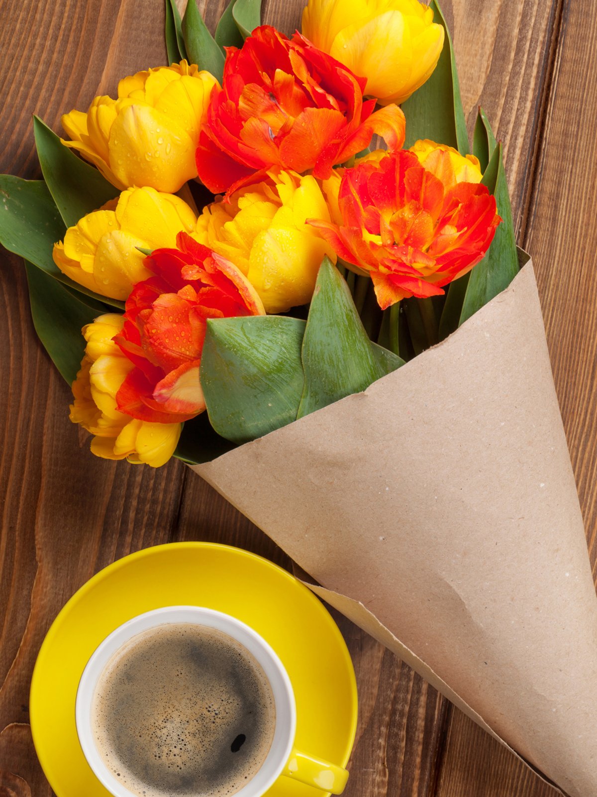 Завтрак с цветами