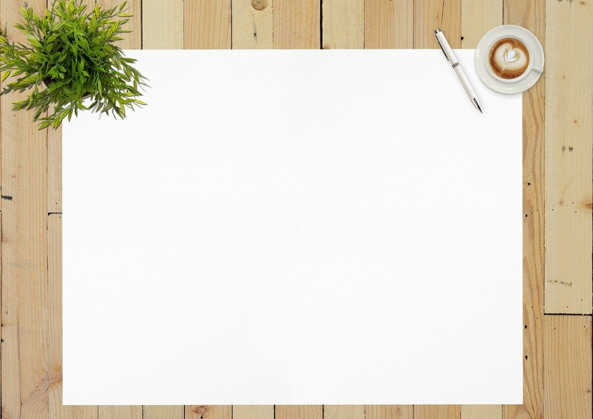 Чистый листок бумаги