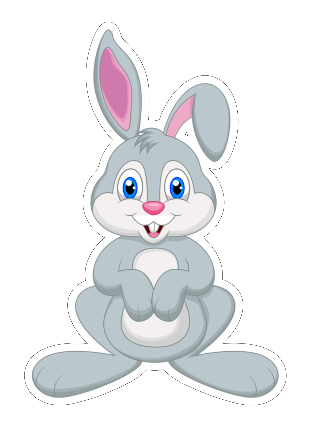 Зайчик с корзинкой