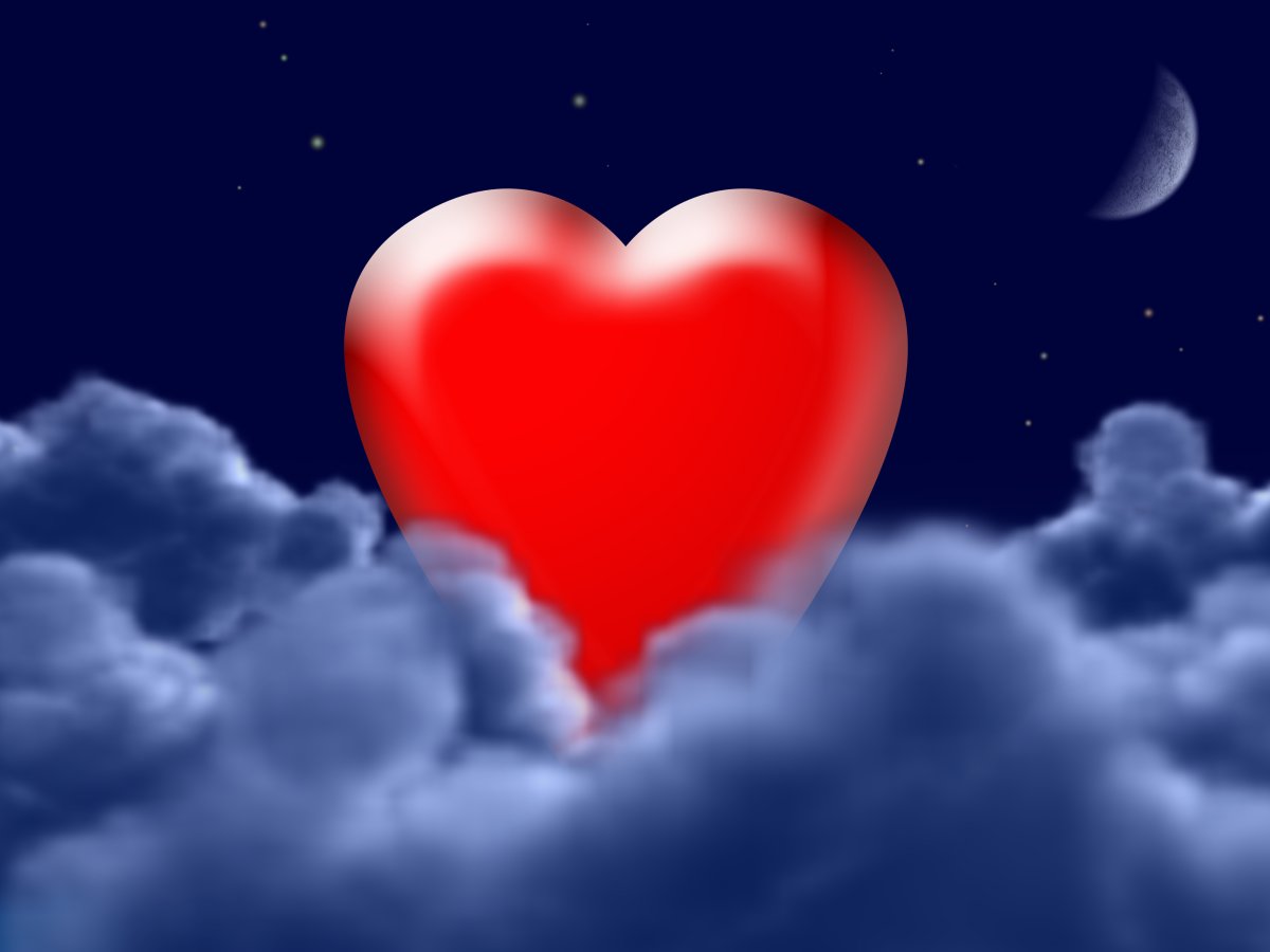 Добрый вечер сердечки