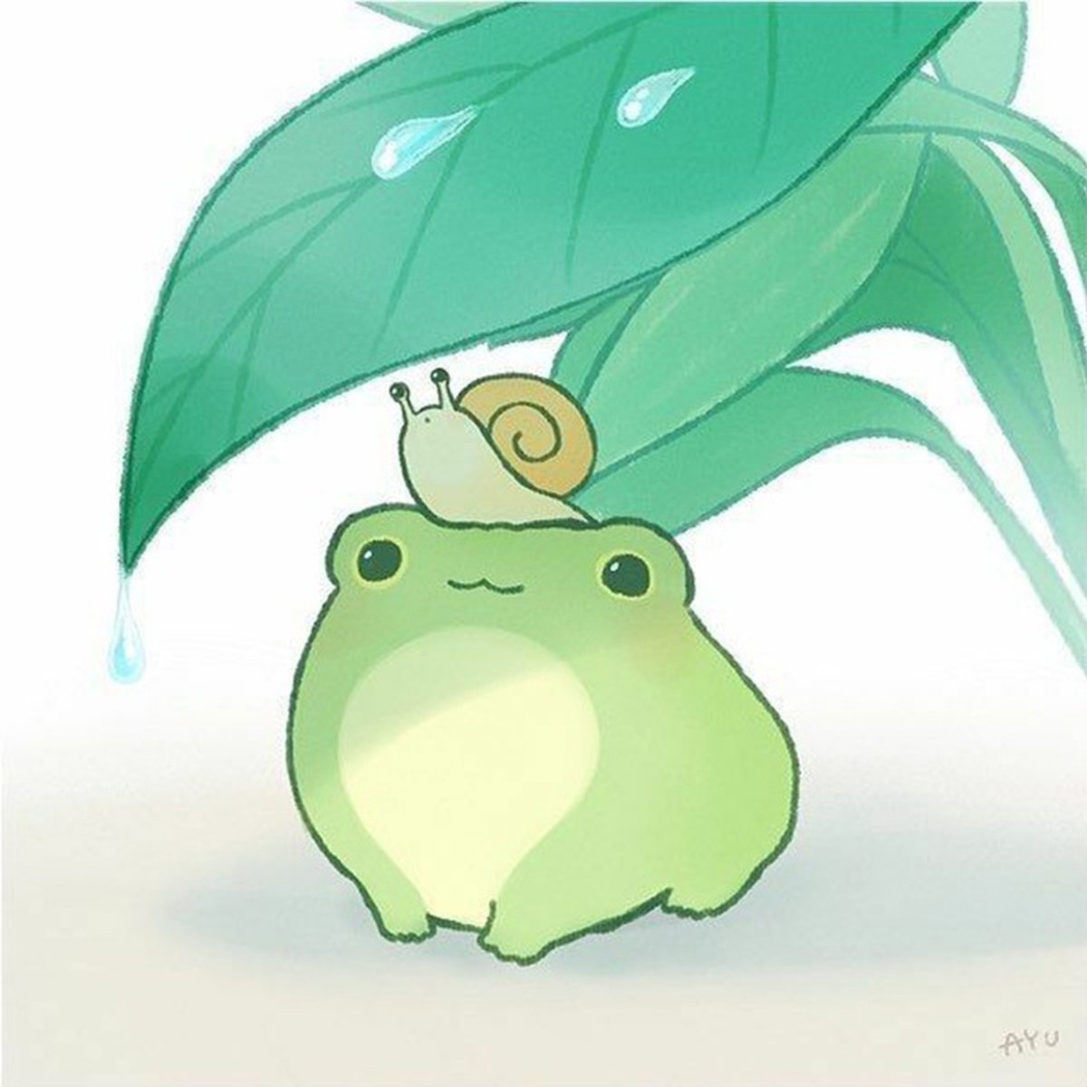 Лягушки милые арты