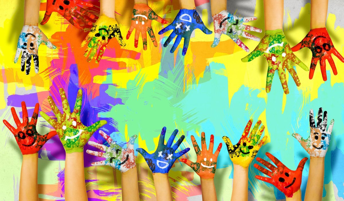 Ладошка с пальчиками для детей