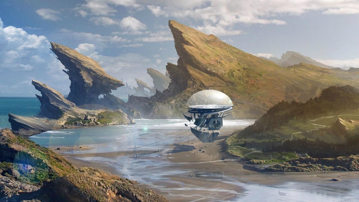 Фантастические пейзажи