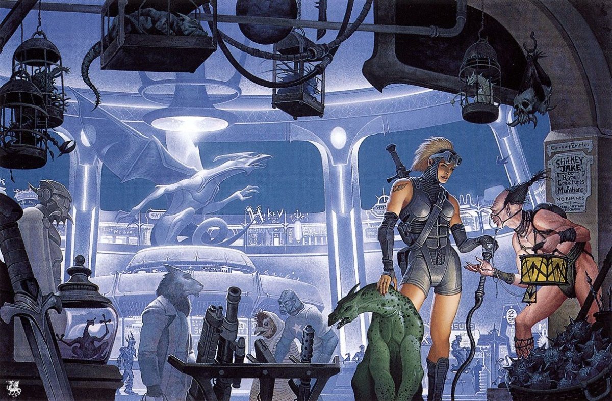 Иллюстрации к фантастике