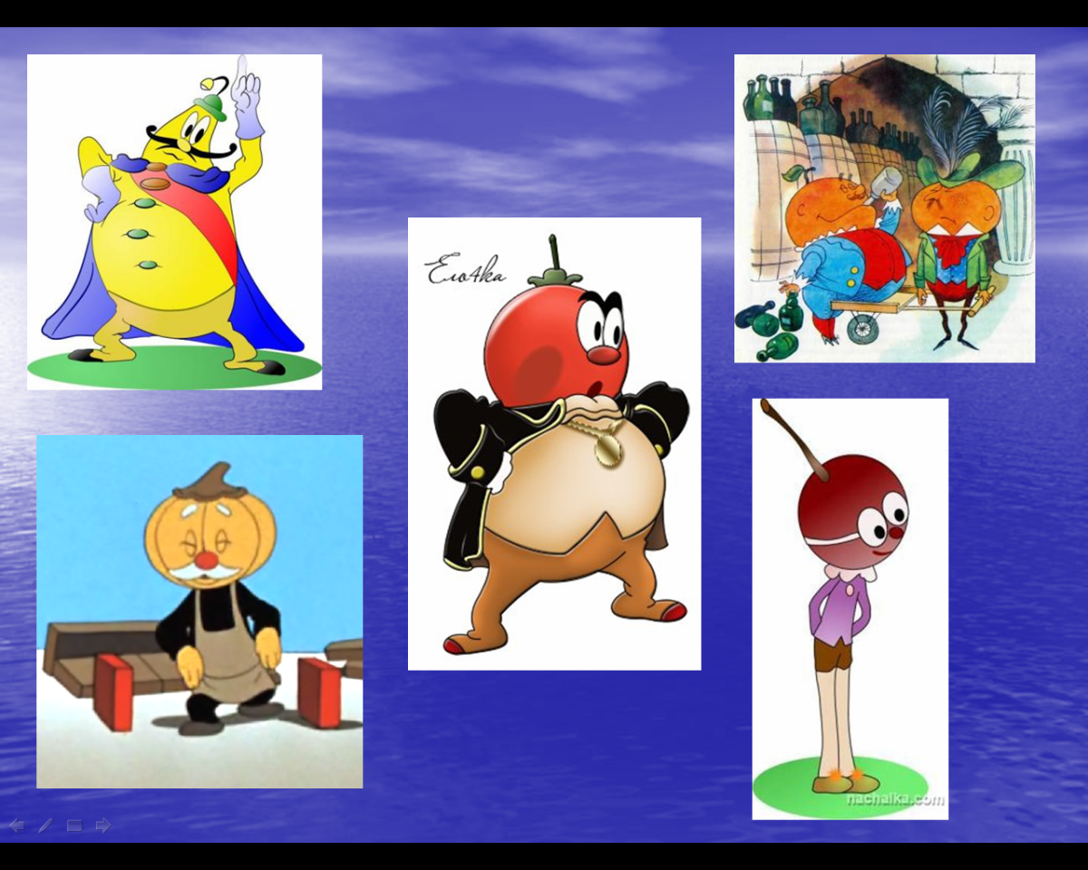 Приключения Чиполлино герои мультфильма