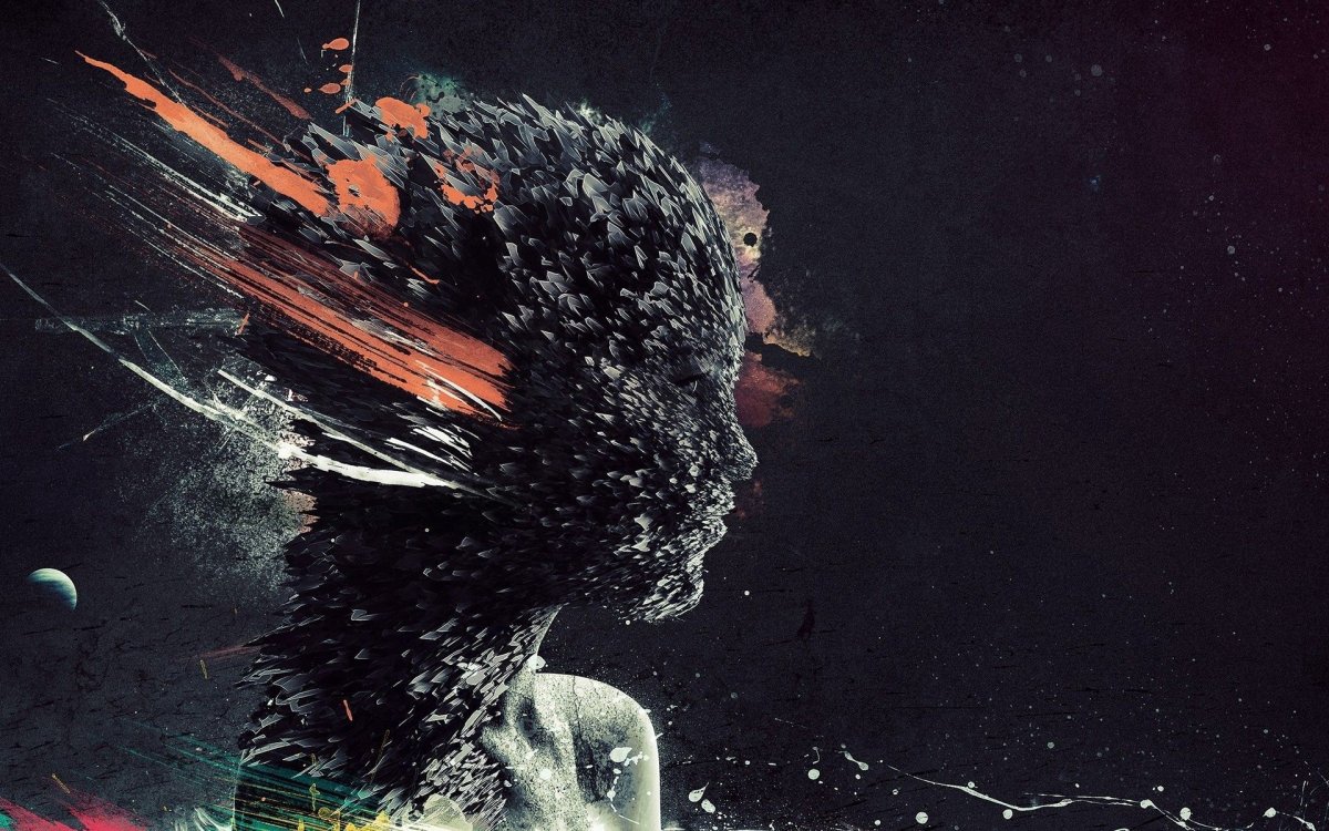 Девушка. Абстракция