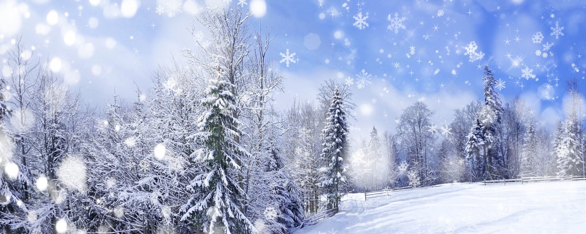 Зимняя обложка для одноклассников