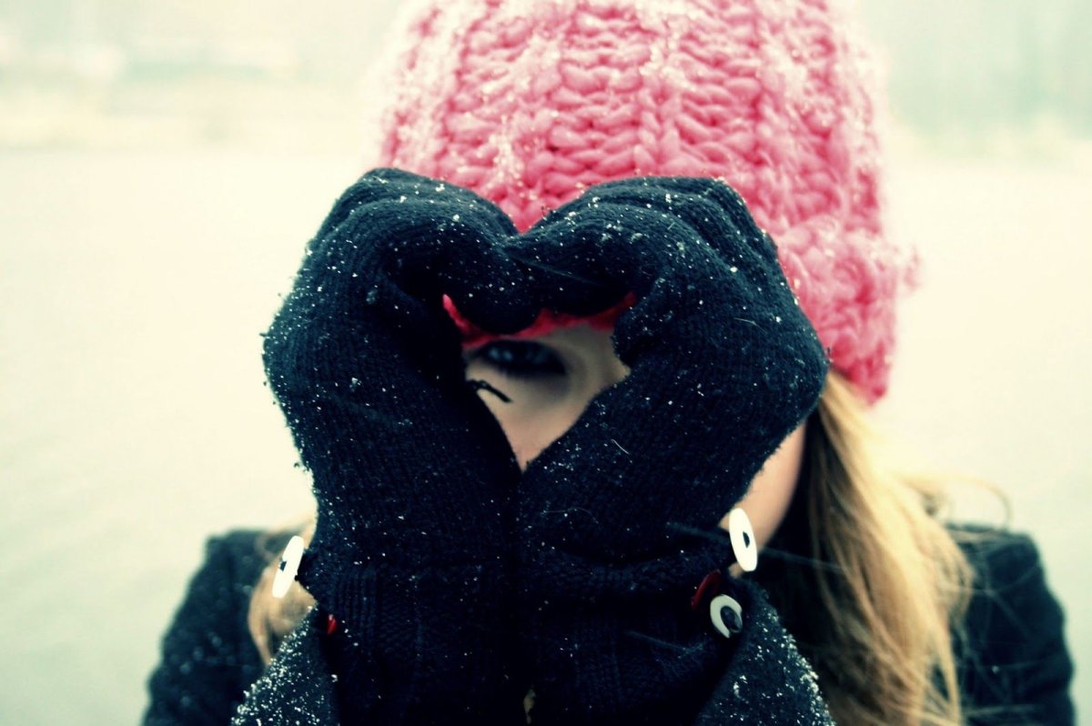 Зимняя ава для девушки