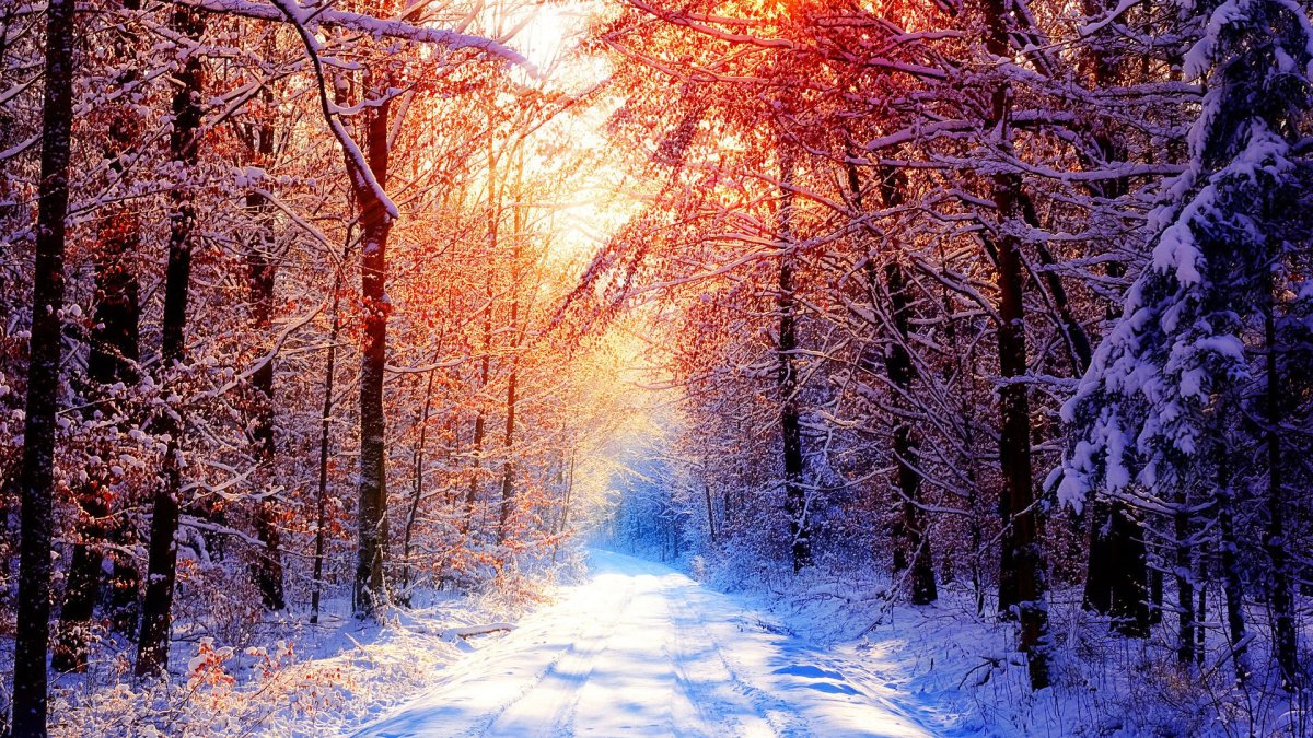 Зимняя обложка для фейсбука