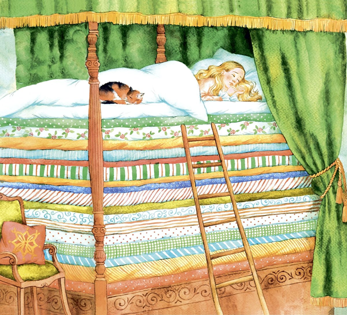 Андерсен принцесса на горошине