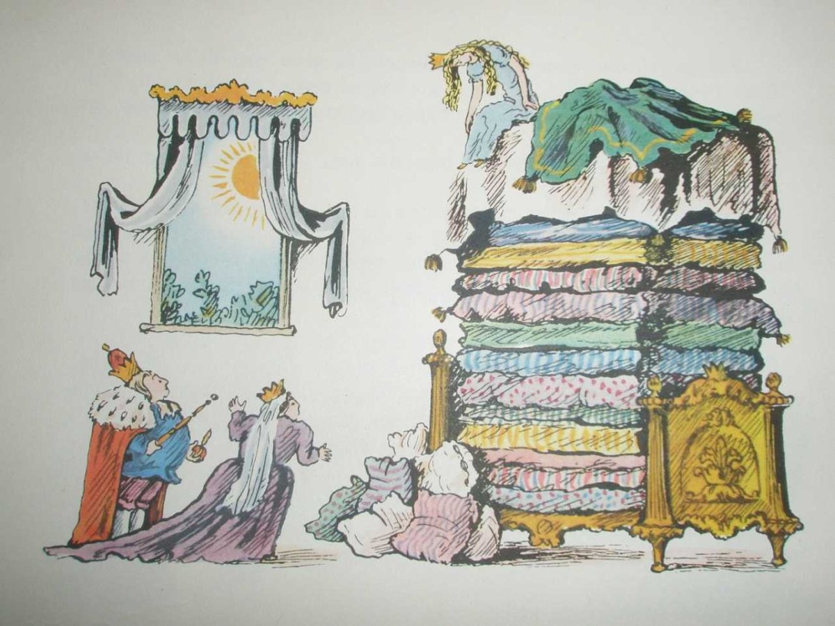 Андерсен принцесса на горошине