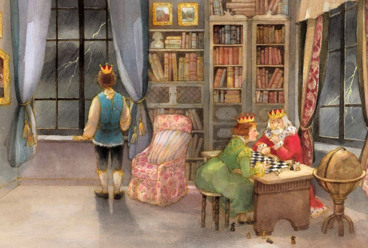 Г Андерсен принцесса на горошине