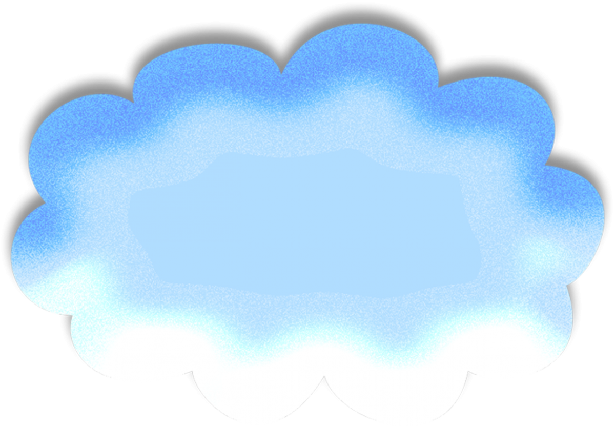 Облака на прозрачном фоне