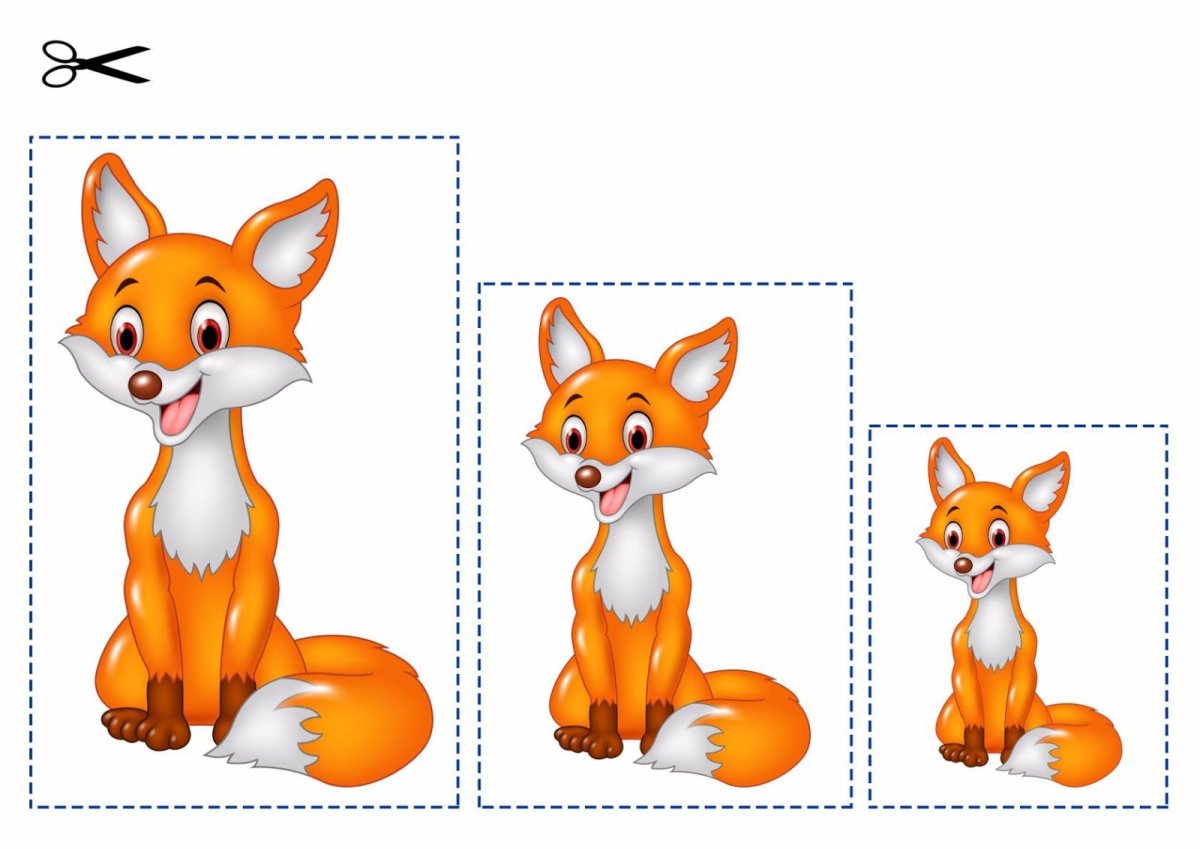 Большой маленький для детей