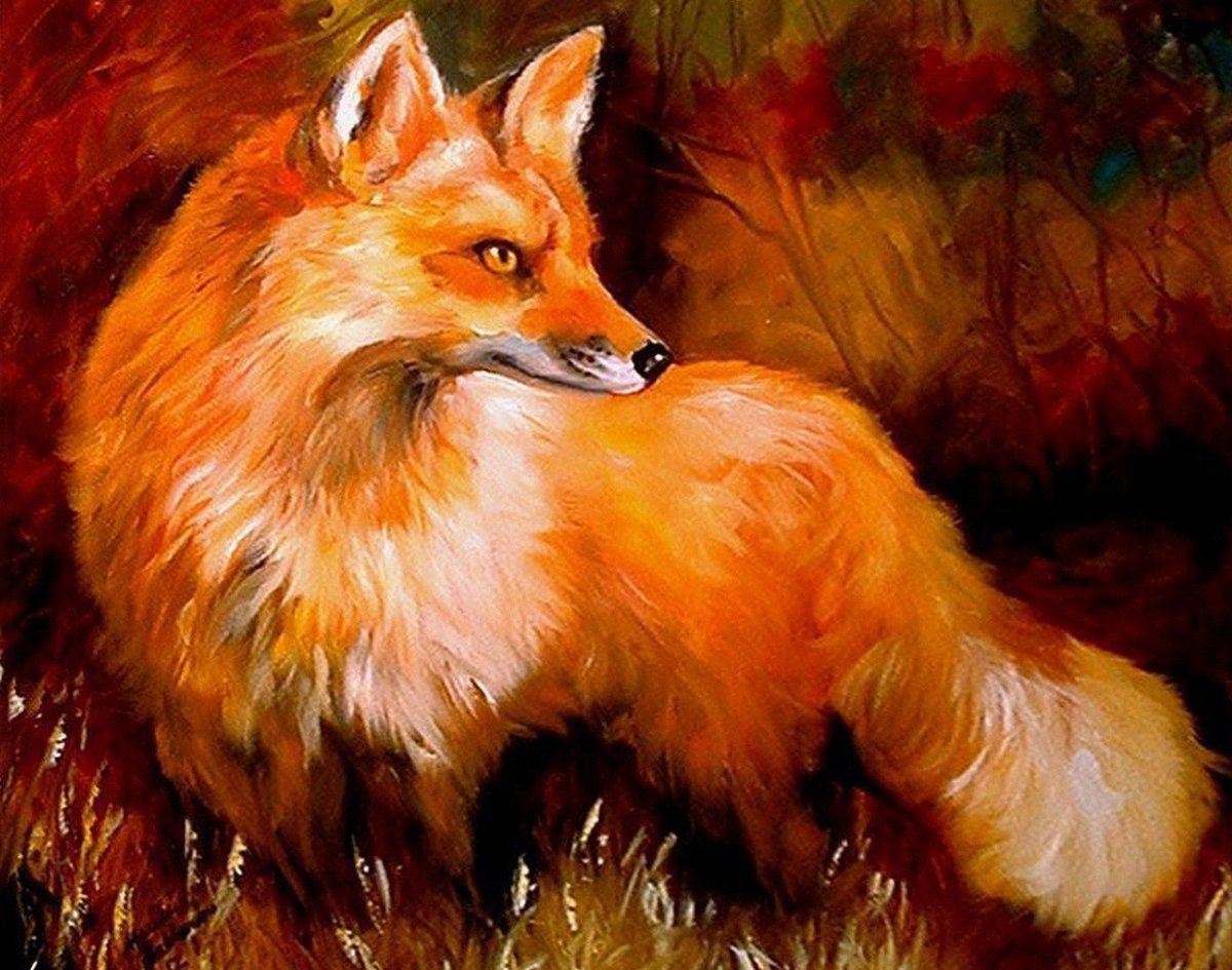 Лиса лисовна художник