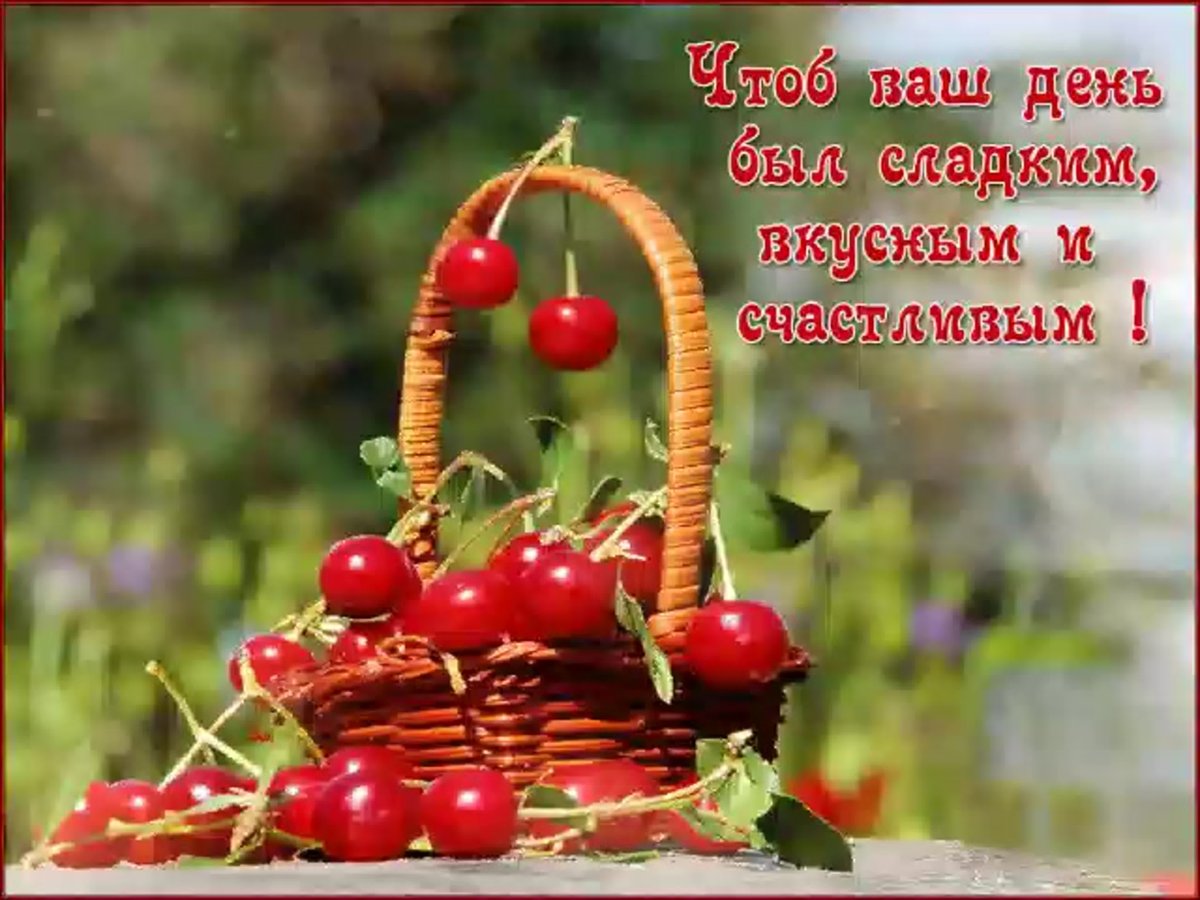 Чудесного летнего дня