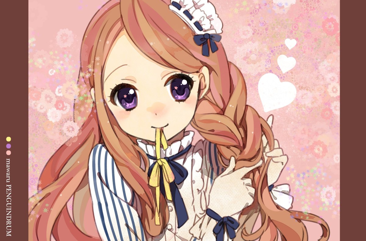 Милые аниме девочки