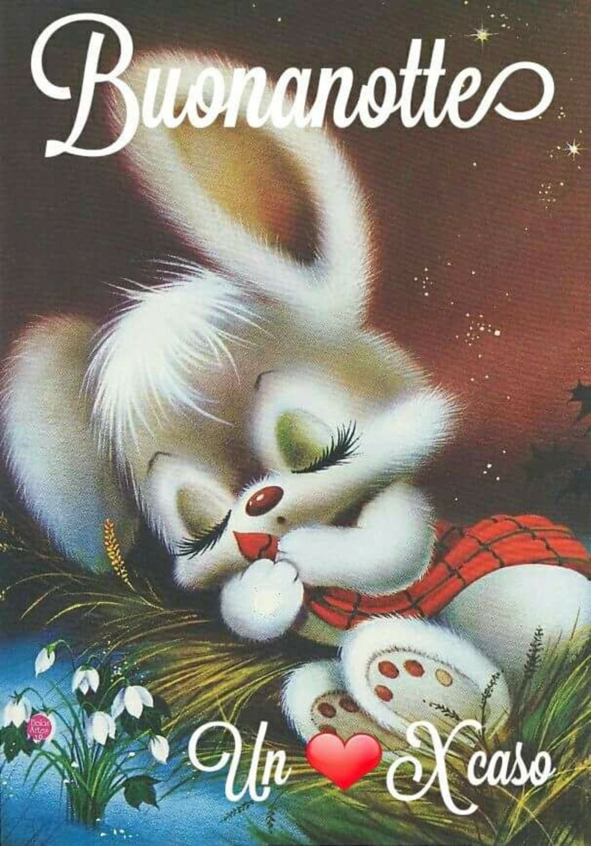 Спокойной ночи зайчик