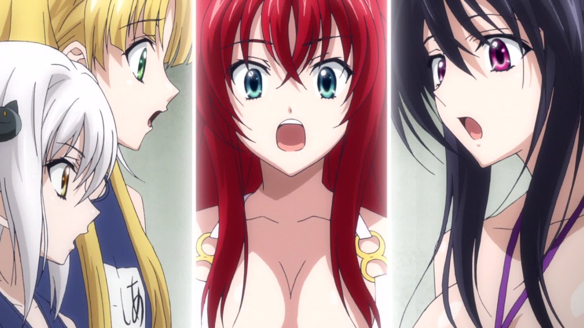 High School DXD мультсериал школа