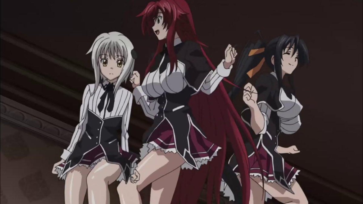 High School DXD танец