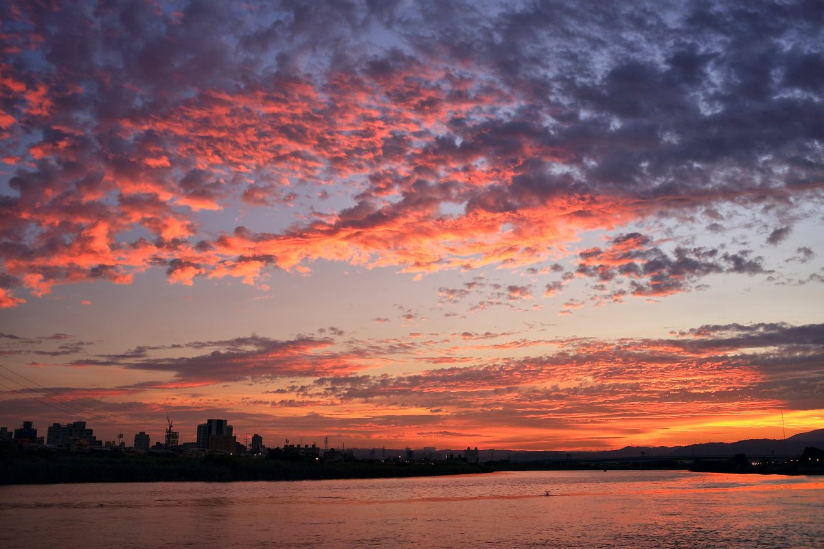 Поздний закат