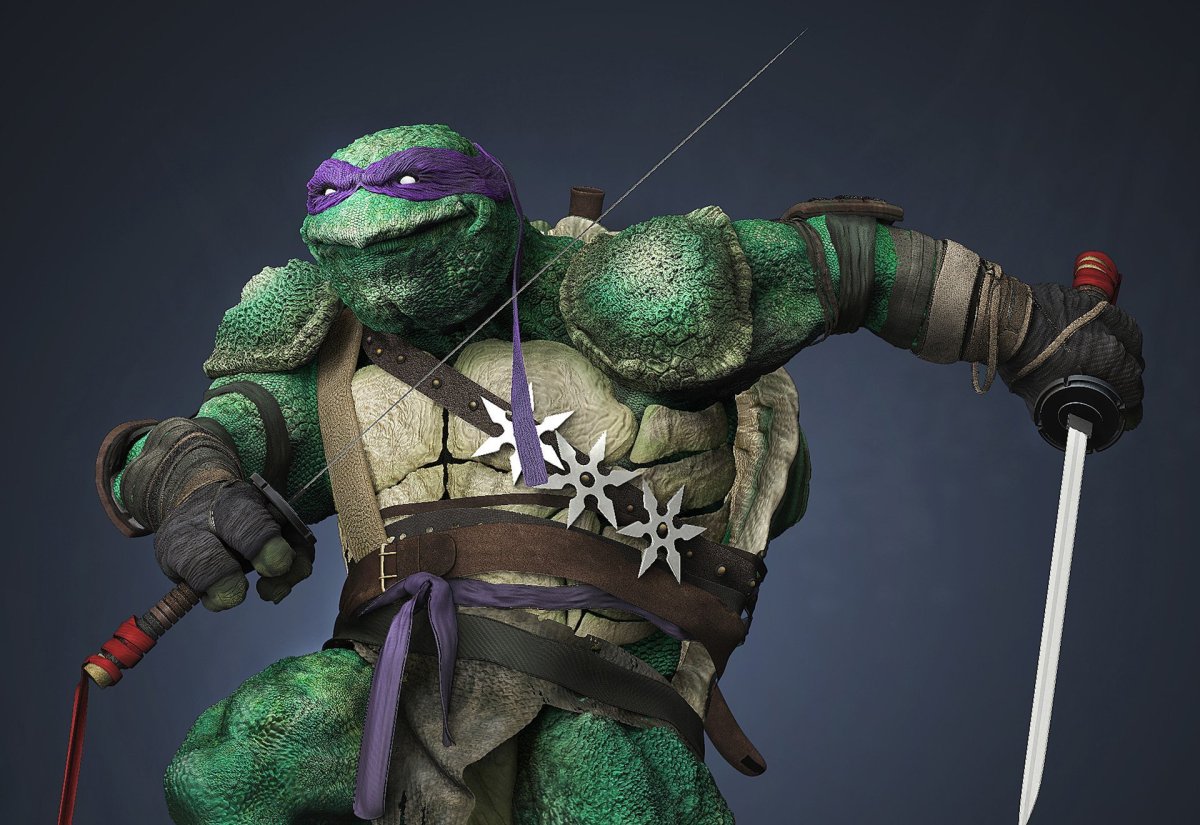 Черепашки ниндзя Леонардо