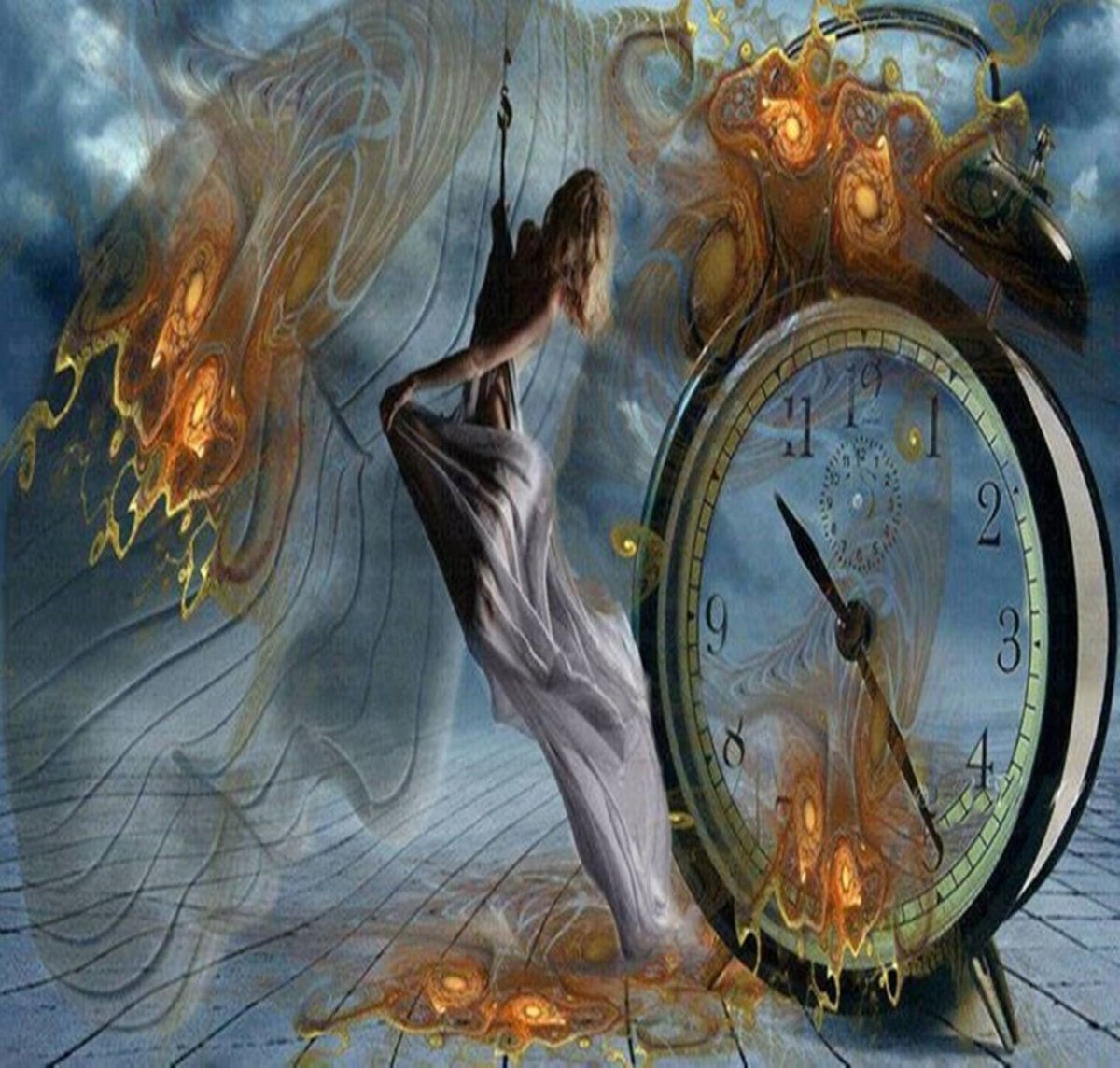 Сюрреалистические часы