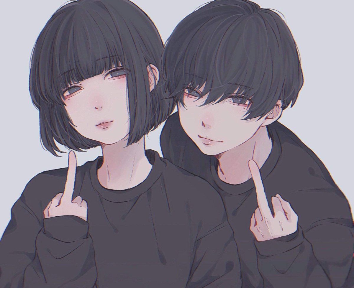 Аниме друзья чб