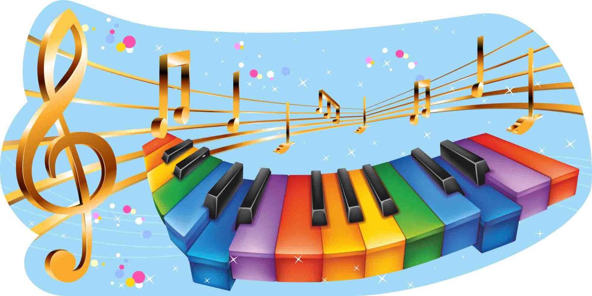 Музыкальный стенд в детском саду