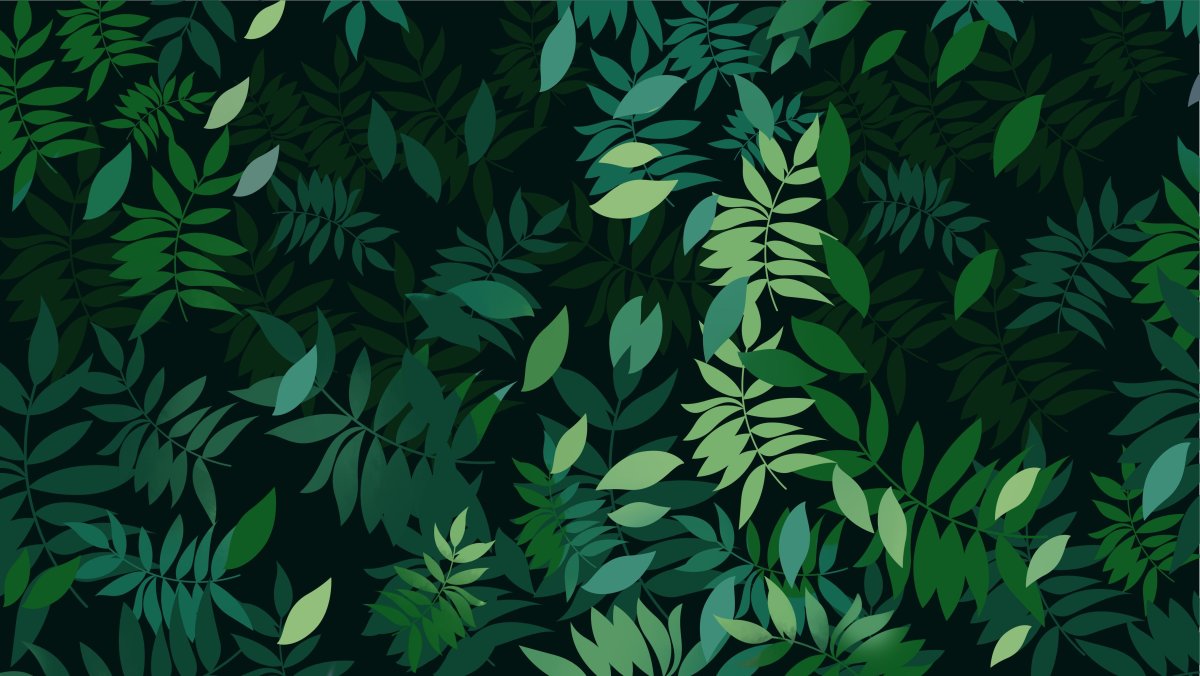 Паттерн листья