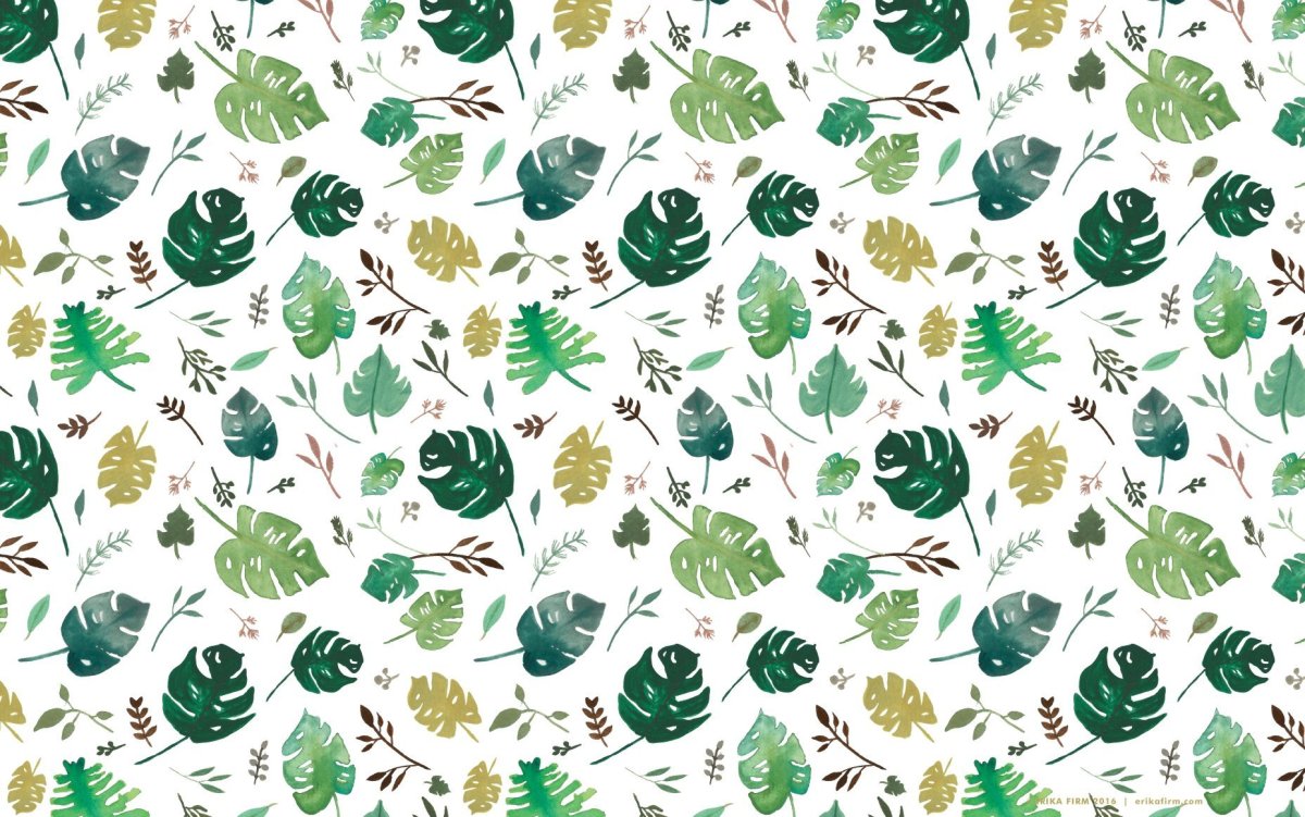 Паттерн листья