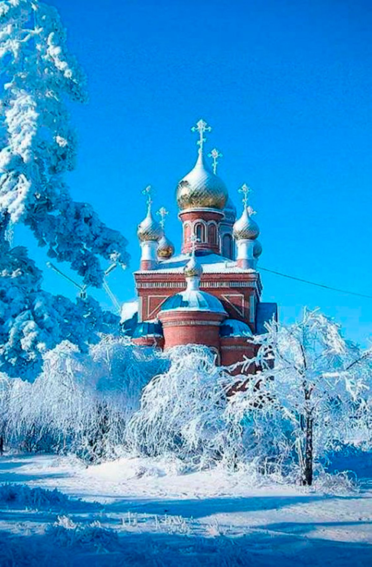 Доброго зимнего утра и благословенного дня