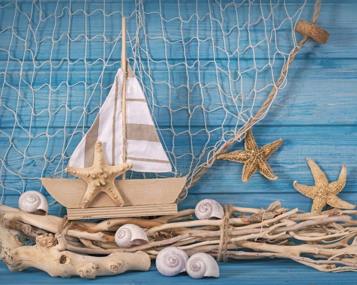 Декор в морском стиле