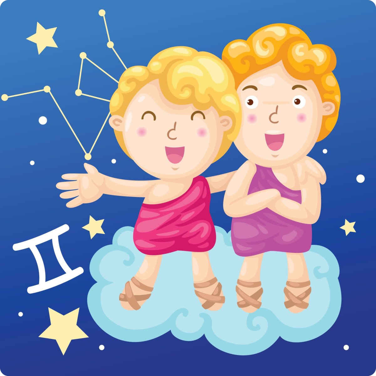 Знаки зодиака Близнецы детские