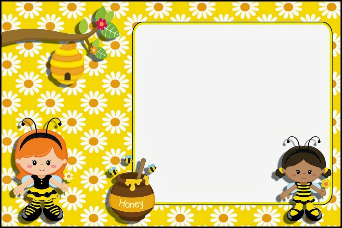 Рамка пчелки