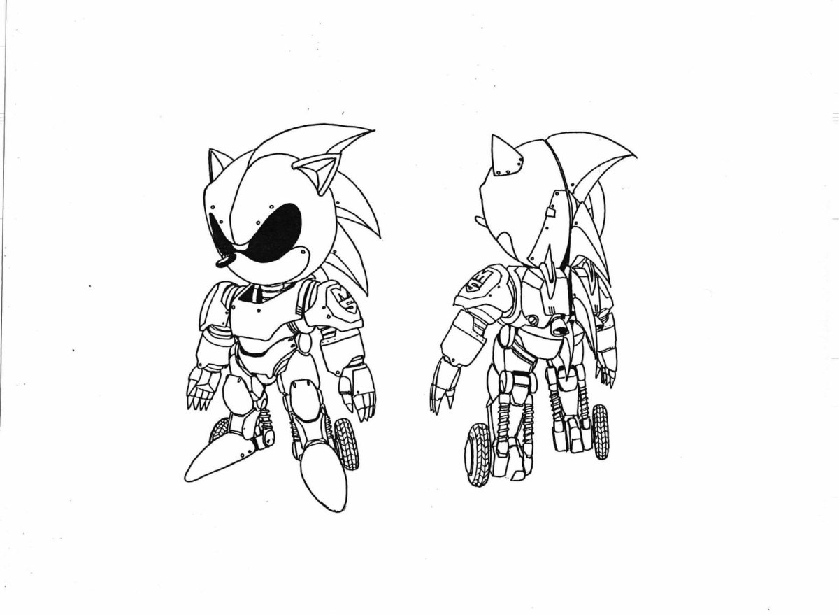Меха Silver Sonic 2 Art