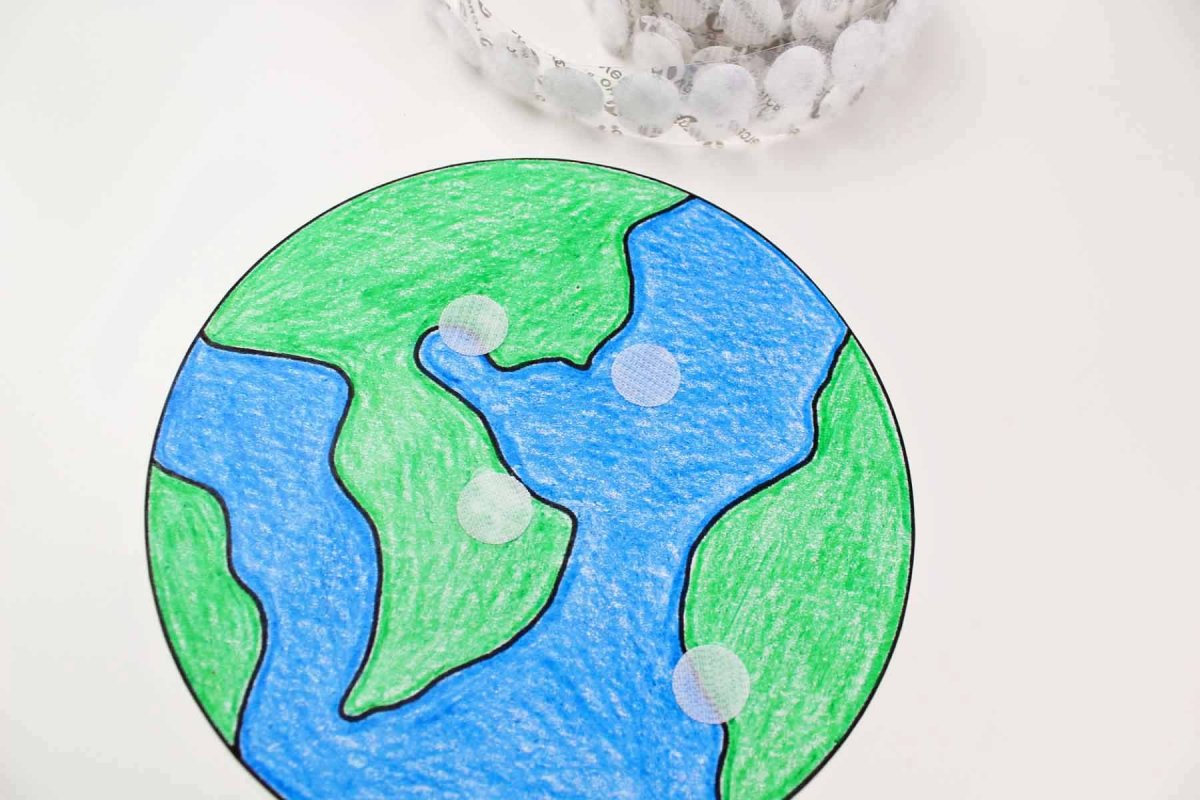 Модель земного шара рисунок