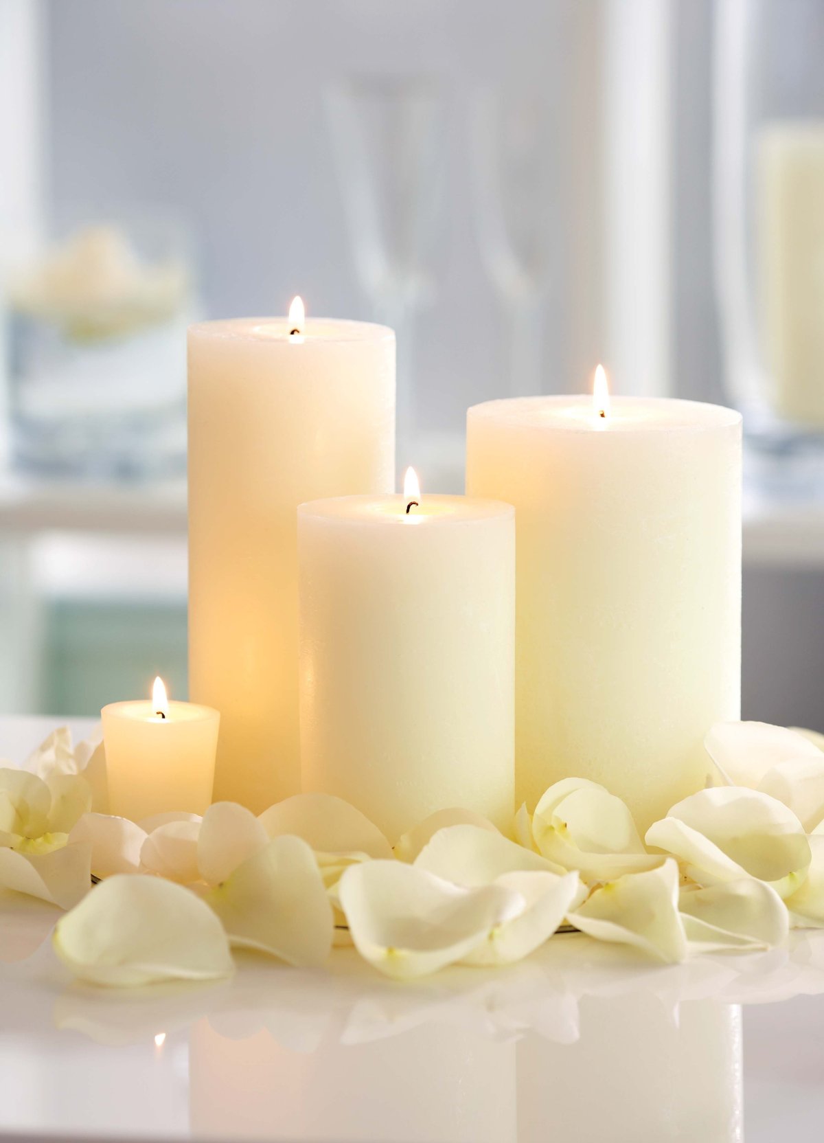 Свечи красивые декоративные