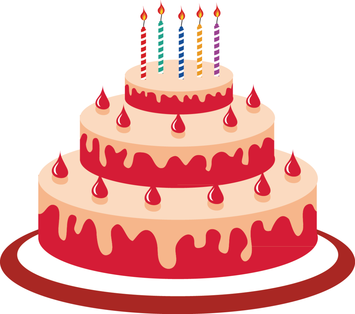 Торт рисунок на прозрачном фоне