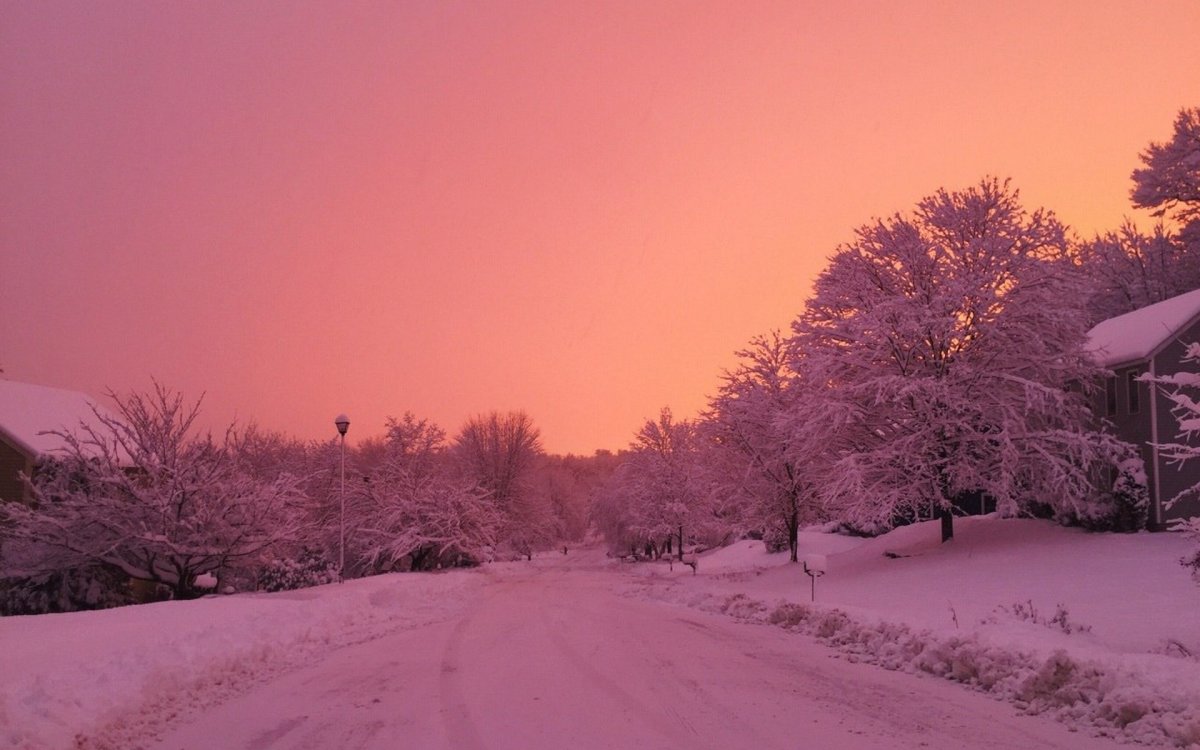 Снег Эстетика