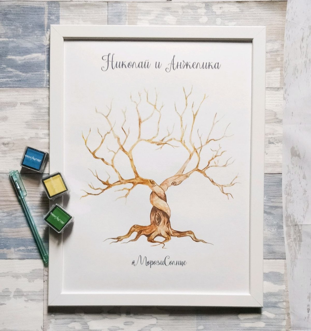 Макет дерево желаний