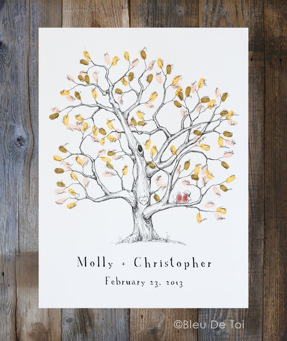 Красивое дерево желаний