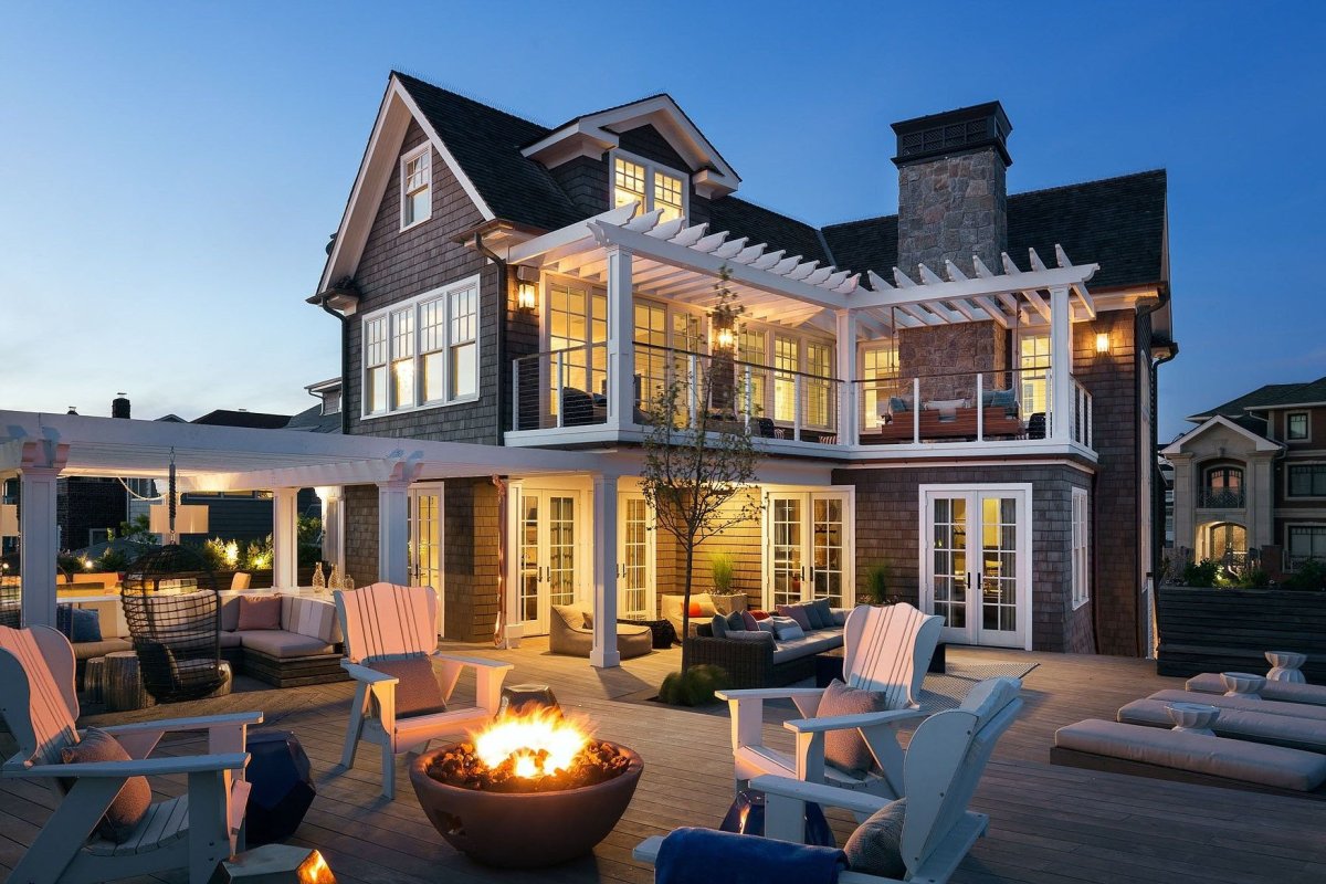 Особняк в американском стиле