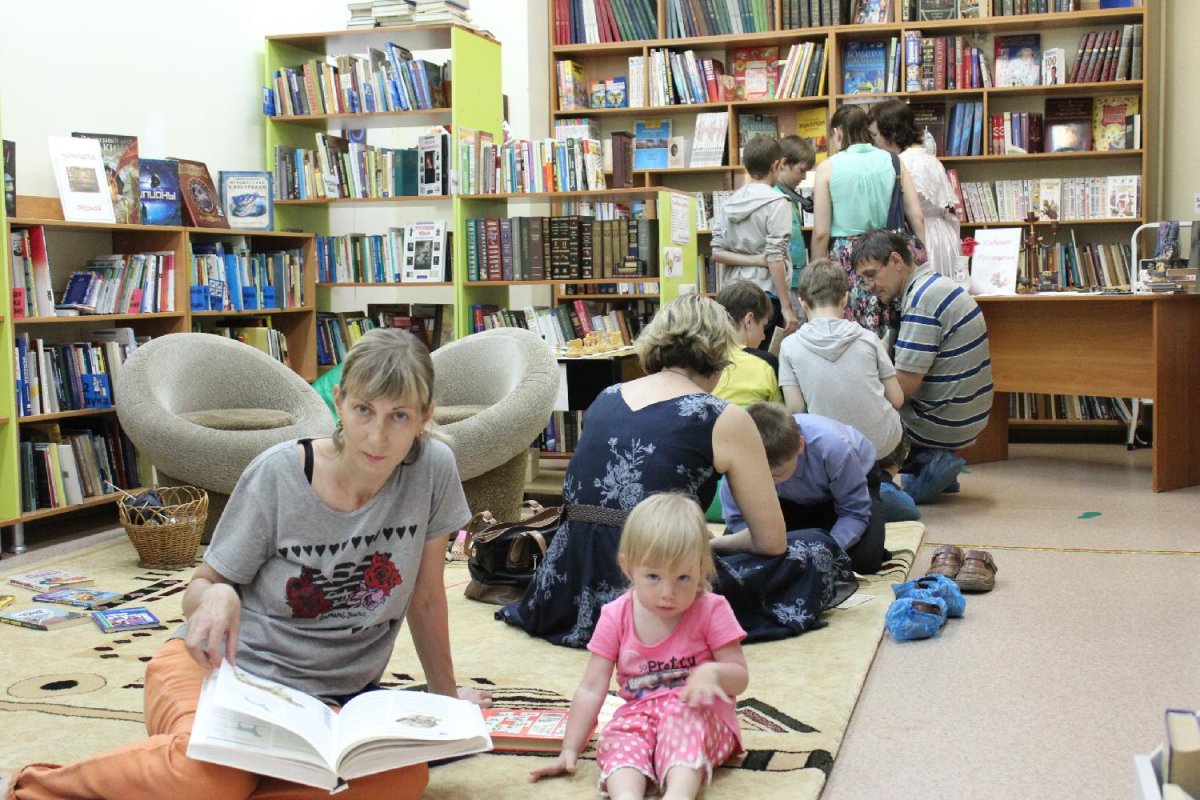 Дети в библиотеке