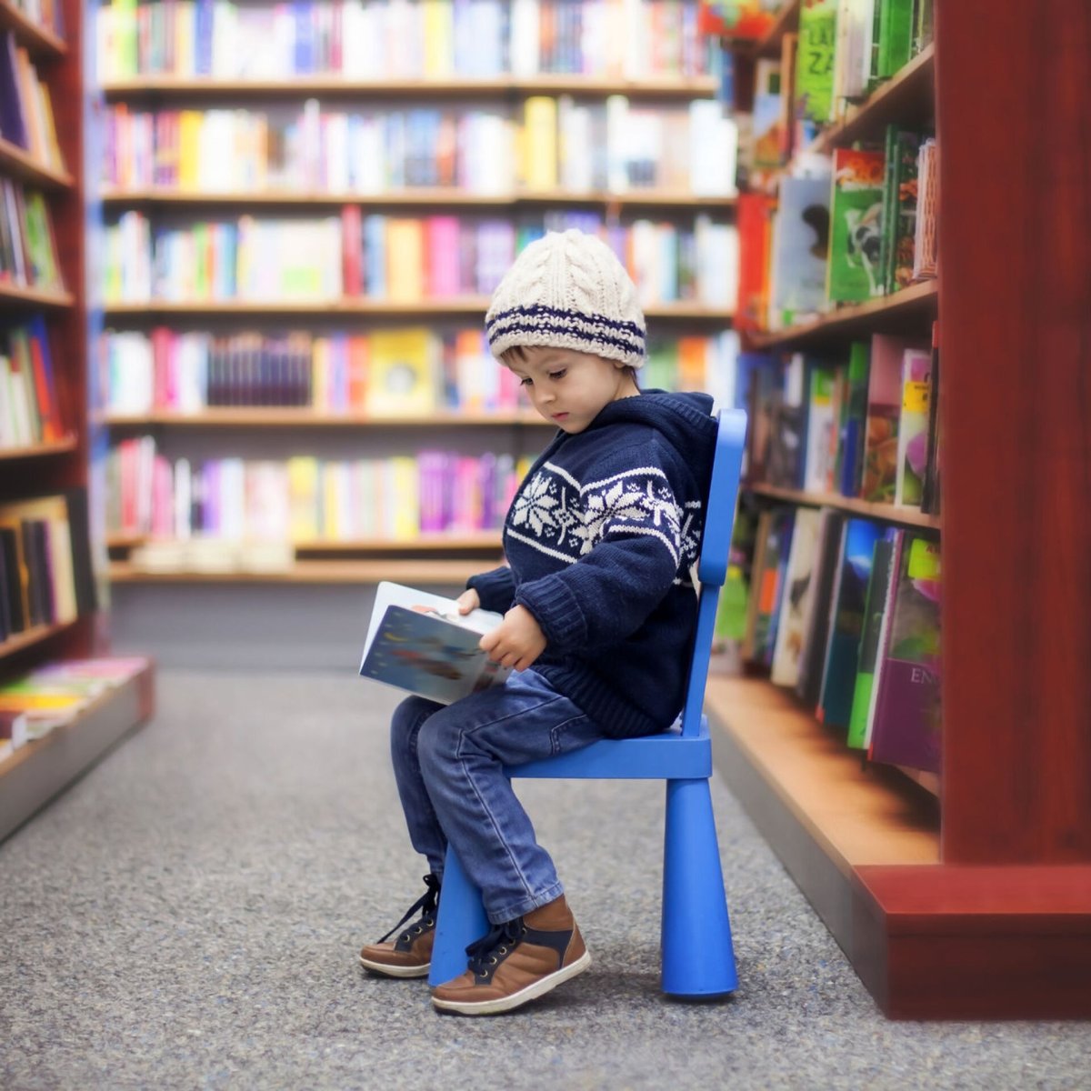 Дети в библиотеке