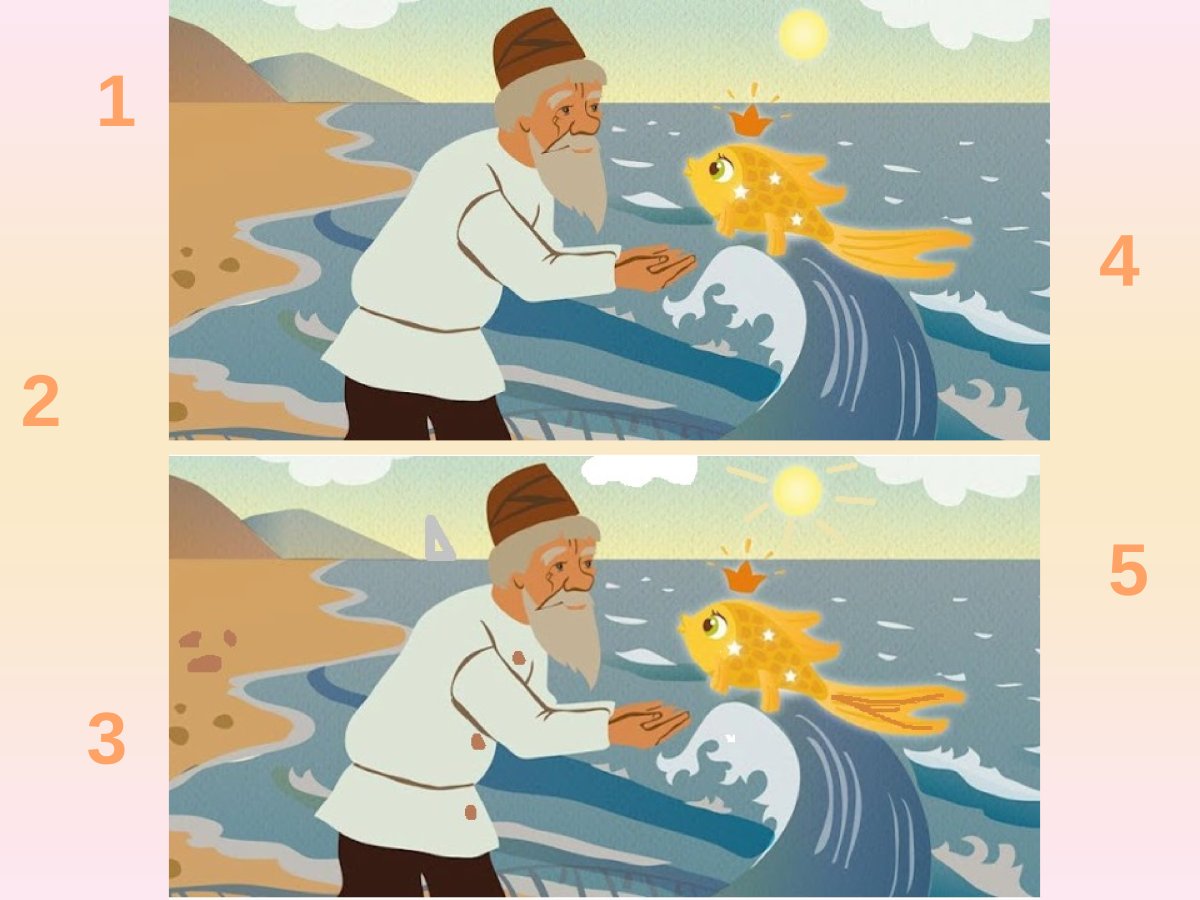 Золотой петушок и Золотая рыбка