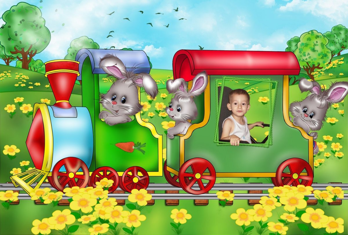 Поезд для детского сада